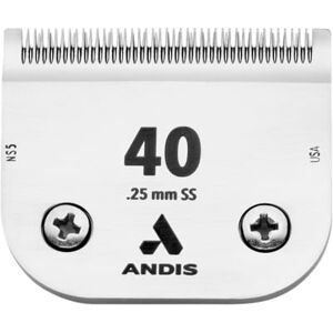 Andis CeramicEdge Carbon-Infused Steel Pet Clipper Blade, Size-40SS, 1/100-Inch Cut Length (64350) Andis CeramicEdge Carbon-Infused Steel Pet Clipper Blade, Size-40SS, 1/100-Inch Cut Length (64350)