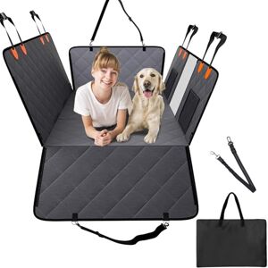 VEVOR Back Seat Extender, Dog Car Seat Cover for Back Seat Bed with Mesh Window and Storage Pocket, Supports 400lbs Dog Hammock for Car Dog Car Bed 57.4"x30.3" for Truck VEVOR Back Seat Extender, Dog Car Seat Cover for Back Seat Bed with Mesh Window and Storage Pocket, Supports 400lbs Dog Hammock for Car Dog Car Bed 57.4"x30.3" for Truck