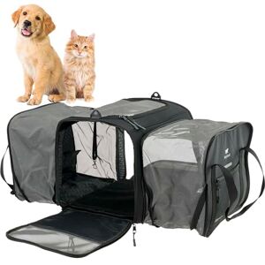 Ferplast Dog Carrier VOYAGER - Safety belt, Expandable, for pets up to 15 kg Ferplast Dog Carrier VOYAGER - Safety belt, Expandable, for pets up to 15 kg