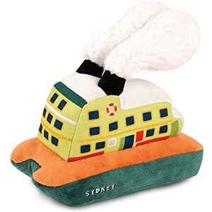 P.L.A.Y. Plush Dog Toy – Sydney Ferry from Canine Commute Collection Durable Eco-Friendly Squeaky Pet Toy Machine Washable Recycled Fill Soft Chew Toy for Dogs P.L.A.Y. Plush Dog Toy – Sydney Ferry from Canine Commute Collection Durable Eco-Friendly Squeaky Pet Toy Machine Washable Recycled Fill Soft Chew Toy for Dogs