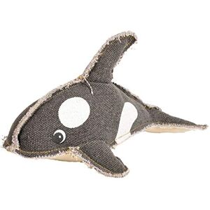 Flamingo CANVAS DOLPHIN SQUEAKER 25CM Flamingo CANVAS DOLPHIN SQUEAKER 25CM