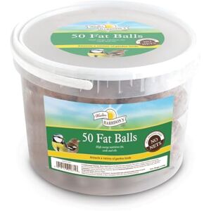Harrisons Energy Boost Fat Balls 50 Tub (No Nets) 85g Harrisons Energy Boost Fat Balls 50 Tub (No Nets) 85g