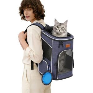 Morpilot Cat Backpack Dog Backpack for Small Dogs and Cats - Travel & Outdoor Morpilot Cat Backpack Dog Backpack for Small Dogs and Cats - Travel & Outdoor