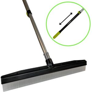 A-to-Z Supply Room Groom Carpet Rake and Groomer with Telescoping 54 Inch Adjustable Handle, Portable Design, Carpet Brush Ideal for Pet Hair, Refreshing High Pile Carpets, Rugs, and Artificial Turf A-to-Z Supply Room Groom Carpet Rake and Groomer with Telescoping 54 Inch Adjustable Handle, Portable Design, Carpet Brush Ideal for Pet Hair, Refreshing High Pile Carpets, Rugs, and Artificial Turf