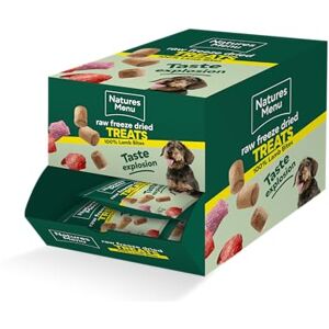 Natures Menu Raw Freeze Dried Treats Lamb 20 x 15g Natures Menu Raw Freeze Dried Treats Lamb 20 x 15g
