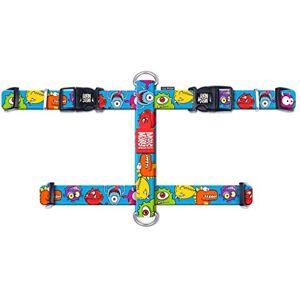 Max & Molly Urban Pets Max & Molly Dog Harness in H-Shape, Ultra Comfortable Neoprene Harness for Very Small Dogs, Little Monsters/XS, Padded, Safe & Ultralight Comfort for Your Faithful Companion Max & Molly Urban Pets Max & Molly Dog Harness in H-Shape, Ultra Comfortable Neoprene Harness for Very Small Dogs, Little Monsters/XS, Padded, Safe & Ultralight Comfort for Your Faithful Companion