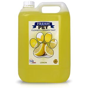 Trade Chemicals Fresh Pet Kennel/Cattery Disinfectant and Deodoriser 5L (LEMON) Trade Chemicals Fresh Pet Kennel/Cattery Disinfectant and Deodoriser 5L (LEMON)