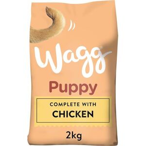 Wagg Complete Puppy Dry Dog Food Turkey & Rice 2kg (Pack of 6) For Growing Puppies Wagg Complete Puppy Dry Dog Food Turkey & Rice 2kg (Pack of 6) For Growing Puppies