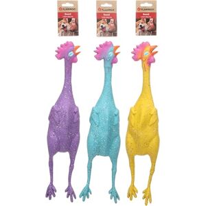 Flamingo TOY FRECKLES CHICKEN L SEVERAL COLOURS 48,5x10x8,5CM ASSORTMENT Flamingo TOY FRECKLES CHICKEN L SEVERAL COLOURS 48,5x10x8,5CM ASSORTMENT