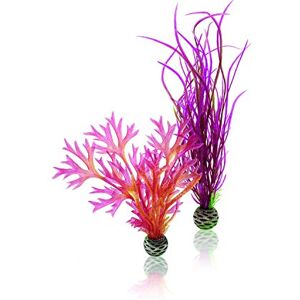 biOrb Fish Tank Decorations, Red & Pink Plant Set With Weighted Balls (Set of Two Aquarium Plants), Artificial Fish Tank Plants To Add A Pop Of Colour, Natural-Looking Aquarium Decor For A Scenic Background biOrb Fish Tank Decorations, Red & Pink Plant Set With Weighted Balls (Set of Two Aquarium Plants), Artificial Fish Tank Plants To Add A Pop Of Colour, Natural-Looking Aquarium Decor For A Scenic Background