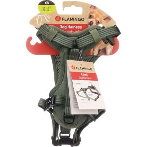Flamingo Dog Harness Cami Green XS 25-43cm 30-45cm 15mm Flamingo Dog Harness Cami Green XS 25-43cm 30-45cm 15mm