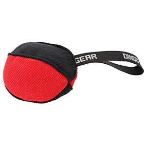 DINGO GEAR WWW.DINGOGEAR.COM 1977 DINGO GEAR Professional Dog Training Toy Strong Handle Durable Bite Tug for Training K9 IGP Play Hand Sewn French Material Ø 11 cm Black and Red S02780 DINGO GEAR WWW.DINGOGEAR.COM 1977 DINGO GEAR Professional Dog Training Toy Strong Handle Durable Bite Tug for Training K9 IGP Play Hand Sewn French Material Ø 11 cm Black and Red S02780