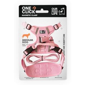 OurDogsLife Magnetic Dog Harness & 2M Lead Set One-Hand Easy Lock Harness for All Dogs Reflective, Breathable, No-Pull Design with 360° Swivel Buckle SGS Tested Strong & Safe OurDogsLife Magnetic Dog Harness & 2M Lead Set One-Hand Easy Lock Harness for All Dogs Reflective, Breathable, No-Pull Design with 360° Swivel Buckle SGS Tested Strong & Safe