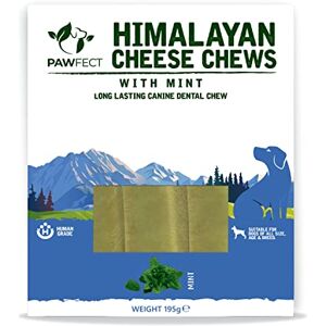 Pawfect Treats Pawfect Himalayan Cheese Chews with Mint for Medium Dogs 100% Natural Dental Stick Cleans teeth Removes Plaque and Tartar High protein Grain-free Long lasting chew Pack of 3 (195g/6.88oz) Pawfect Treats Pawfect Himalayan Cheese Chews with Mint for Medium Dogs 100% Natural Dental Stick Cleans teeth Removes Plaque and Tartar High protein Grain-free Long lasting chew Pack of 3 (195g/6.88oz)