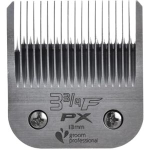 GROOM PROFESSIONAL Pro X Clipper Blade for Dog Grooming Detachable Clipper Blade Hardened Steel Excellent Resistance to Wear & Excellent Cutting Performance Replacement Blade 3 3/4F GROOM PROFESSIONAL Pro X Clipper Blade for Dog Grooming Detachable Clipper Blade Hardened Steel Excellent Resistance to Wear & Excellent Cutting Performance Replacement Blade 3 3/4F