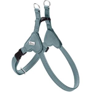 HUNTER SOHO MINI Dog Harness, Colour: Light Blue, Cowhide Leather, Soft and Supple, Gentle on Fur, Lightweight, for Small Dogs and Puppies, Made in Germany, Size: XS-S HUNTER SOHO MINI Dog Harness, Colour: Light Blue, Cowhide Leather, Soft and Supple, Gentle on Fur, Lightweight, for Small Dogs and Puppies, Made in Germany, Size: XS-S