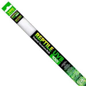 Exo Terra Reptile UVB100, 380 mm, 14 W Bulb for Terrariums, Green Exo Terra Reptile UVB100, 380 mm, 14 W Bulb for Terrariums, Green