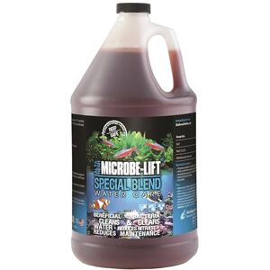 MICROBE-LIFT Aquarium bacteria 3785 ml – biological waste & nitrate remover – clear water & odour control – for large freshwater & marine aquariums – long-term biological stability – ARKA Special Blend MICROBE-LIFT Aquarium bacteria 3785 ml – biological waste & nitrate remover – clear water & odour control – for large freshwater & marine aquariums – long-term biological stability – ARKA Special Blend