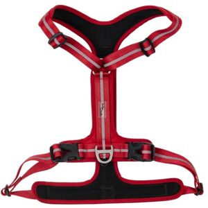 JACK AND VANILLA , Ergonomic Dog Harness, Optimal Comfort, Easy Adjustment, Increased Visibility, Ideal for Hiking and Jogging, Size XS, Red, Expedition Model JACK AND VANILLA , Ergonomic Dog Harness, Optimal Comfort, Easy Adjustment, Increased Visibility, Ideal for Hiking and Jogging, Size XS, Red, Expedition Model