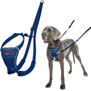 Halti No Pull Harness To Stop Your Dog Pulling on the Leash. Adjustable, Lightweight and Easy to Use. Reflective Dog Training Harness for Large Dogs (Size L, Cobalt Blue) Halti No Pull Harness To Stop Your Dog Pulling on the Leash. Adjustable, Lightweight and Easy to Use. Reflective Dog Training Harness for Large Dogs (Size L, Cobalt Blue)