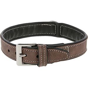 Kerbl California Collar Faux Leather Brown Width 35mm Neck Circumference 46-52cm Kerbl California Collar Faux Leather Brown Width 35mm Neck Circumference 46-52cm
