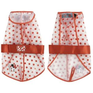 Minnie Mouse Red Dog Raincoat M Minnie Mouse Red Dog Raincoat M