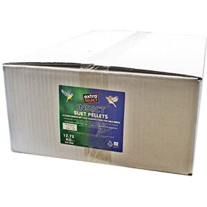 Extra Select Insect High Energy Suet Pellets Wild Bird Food Protein, Fat Rich Year-Round Feeding 12.75 kg Bulk Box Extra Select Insect High Energy Suet Pellets Wild Bird Food Protein, Fat Rich Year-Round Feeding 12.75 kg Bulk Box