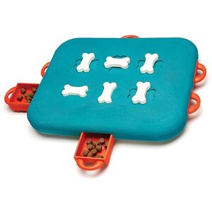 Outward Hound by Nina Ottosson Dog Casino Treat Puzzle Enrichment Toy, Level 3 Advanced, Turquoise Outward Hound by Nina Ottosson Dog Casino Treat Puzzle Enrichment Toy, Level 3 Advanced, Turquoise