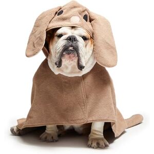 Barkbox BARK Dog Bathrobe Rabbit-Themed, Medium (Chest: 26 inches, Neck: 19 inches), White/Light Grey, Polyester/100% Material, Machine Washable, Dog Coats for Medium Dogs, Tumble Dry Low Barkbox BARK Dog Bathrobe Rabbit-Themed, Medium (Chest: 26 inches, Neck: 19 inches), White/Light Grey, Polyester/100% Material, Machine Washable, Dog Coats for Medium Dogs, Tumble Dry Low