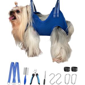 Kkiimatt 10 in 1 Pet Grooming Hammock Harness with Nail Clippers - Pet Grooming Hammock Kkiimatt 10 in 1 Pet Grooming Hammock Harness with Nail Clippers - Pet Grooming Hammock
