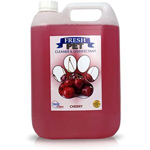 Trade Chemicals Fresh Pet Kennel/Cattery Disinfectant and Deodoriser 5L (CHERRY) Trade Chemicals Fresh Pet Kennel/Cattery Disinfectant and Deodoriser 5L (CHERRY)