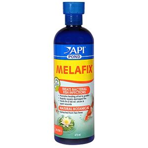 API Pond Melafix Pond Fish Bacterial Infection Remedy Bottle, White, 473 ml API Pond Melafix Pond Fish Bacterial Infection Remedy Bottle, White, 473 ml