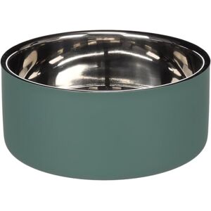 Flamingo FEEDING AND DRINKING BOWL XARA ROUND GREEN 20,5x8,5CM 1,9L Flamingo FEEDING AND DRINKING BOWL XARA ROUND GREEN 20,5x8,5CM 1,9L