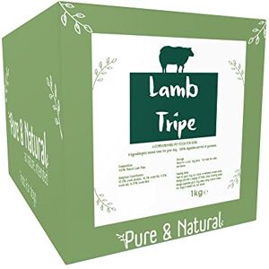Pure & Natural Lamb Tripe Sticks for Dogs Hypoallergenic Dog Chews Long Lasting & Natural for Dogs of All Ages from Puppy to Senior Dog Treats 1kg Bulk Box Pure & Natural Lamb Tripe Sticks for Dogs Hypoallergenic Dog Chews Long Lasting & Natural for Dogs of All Ages from Puppy to Senior Dog Treats 1kg Bulk Box