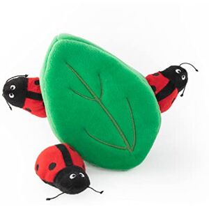 ZippyPaws Zippy Paws Zippy Burrow Ladybugs in Leaf Dog Toy – Interactive Hide-and-Seek Plush Puzzle Toy with Squeaky Ladybugs ZippyPaws Zippy Paws Zippy Burrow Ladybugs in Leaf Dog Toy – Interactive Hide-and-Seek Plush Puzzle Toy with Squeaky Ladybugs