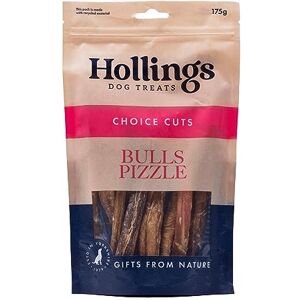 Hollings Bulls Pizzle Dog Treats, 100% Natural, Long-Lasting Chew Treats for Adult Dogs, Grain Free, No Rawhide & High in Protein (175g) Hollings Bulls Pizzle Dog Treats, 100% Natural, Long-Lasting Chew Treats for Adult Dogs, Grain Free, No Rawhide & High in Protein (175g)