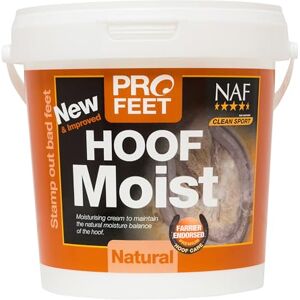 NAF Profeet Hoof Moist Natural 900g – Hydrating Hoof Dressing for Horses – Maintains Hoof Moisture & Flexibility – With Natural Oils for Daily Hoof Care NAF Profeet Hoof Moist Natural 900g – Hydrating Hoof Dressing for Horses – Maintains Hoof Moisture & Flexibility – With Natural Oils for Daily Hoof Care