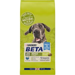 BETA Rich In Turkey Large Adult Dry Dog Food Natural Probiotic Supports Digestive Health 14KG BETA Rich In Turkey Large Adult Dry Dog Food Natural Probiotic Supports Digestive Health 14KG