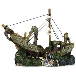 CLASSIC Shipwreck Aquarium Ornament Decoration 240mm CLASSIC Shipwreck Aquarium Ornament Decoration 240mm