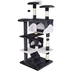 Lionto Dibea Cat Tree Activity Centre - Grey/White Lionto Dibea Cat Tree Activity Centre - Grey/White
