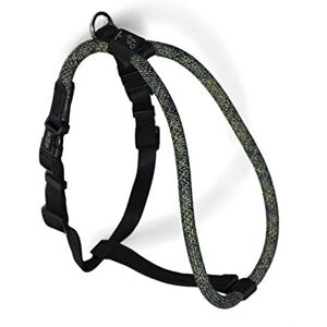 High5Dogs , Ergonomic Leisure Rope Harness Adjustable Durable and Safe Ideal for Hiking and Climbing Size S-M Black 13 mm x 51-61 cm High5Dogs , Ergonomic Leisure Rope Harness Adjustable Durable and Safe Ideal for Hiking and Climbing Size S-M Black 13 mm x 51-61 cm