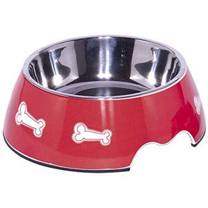 Nobby Melamine Bone Bowl Red L 22 x 7.5 cm 700 ml Nobby Melamine Bone Bowl Red L 22 x 7.5 cm 700 ml