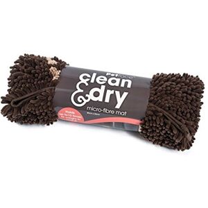 Petface Clean and Dry Microfibre Pet Mat with Non-Slip Backing, 80 x 55 cm (Pack of 1) Petface Clean and Dry Microfibre Pet Mat with Non-Slip Backing, 80 x 55 cm (Pack of 1)