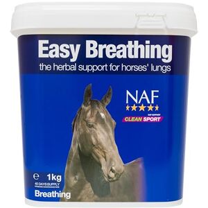 NAF Easy Breathing 1kg – Herbal Respiratory Supplement for Horses – Supports Clear Airways, Lung Health & Immune Function – Natural Daily Powder NAF Easy Breathing 1kg – Herbal Respiratory Supplement for Horses – Supports Clear Airways, Lung Health & Immune Function – Natural Daily Powder