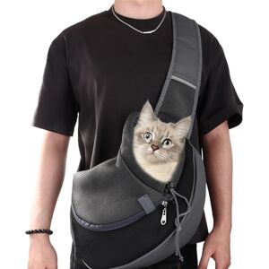 ASelected Pet Carrier Sling,Pet Bag With Adjustable Shoulder Strap,Hands-Free Cat Carry Bag,Mesh Pet Dog Papoose Pouch Tote,Pet Sling Carrier for Dog Cat Puppy Below 13 Lb for Walking Travel Outdoor ASelected Pet Carrier Sling,Pet Bag With Adjustable Shoulder Strap,Hands-Free Cat Carry Bag,Mesh Pet Dog Papoose Pouch Tote,Pet Sling Carrier for Dog Cat Puppy Below 13 Lb for Walking Travel Outdoor