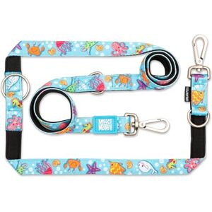 Max & Molly Urban Pets Max & Molly Multifunctional Dog Lead 2 m with 2 Carabiners, Blue Ocean/L Padded Shoulder Lead, Safe and Flexible, Comfort for Your Faithful Companion Max & Molly Urban Pets Max & Molly Multifunctional Dog Lead 2 m with 2 Carabiners, Blue Ocean/L Padded Shoulder Lead, Safe and Flexible, Comfort for Your Faithful Companion
