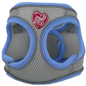 Ancol Small Bite Step In Dog Harness in Blue Comfortable Puppy Pet Accessory with Reflective Band & Snap Buckle 30-36cm XS Ancol Small Bite Step In Dog Harness in Blue Comfortable Puppy Pet Accessory with Reflective Band & Snap Buckle 30-36cm XS