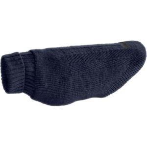 HUNTER GENEVA Dog Jumper, Colour: Dark Blue, Knitted Jumper for Cold Days, Soft, Cuddly, Recycled Polyester, Washable, Turn-Over Neck Collar, High Elasticity, Size: 30 HUNTER GENEVA Dog Jumper, Colour: Dark Blue, Knitted Jumper for Cold Days, Soft, Cuddly, Recycled Polyester, Washable, Turn-Over Neck Collar, High Elasticity, Size: 30