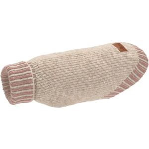 HUNTER Odense Dog Sweater Soft & Elastic High Collar Sweater with Hat Washable Cream Pink Size 60 HUNTER Odense Dog Sweater Soft & Elastic High Collar Sweater with Hat Washable Cream Pink Size 60
