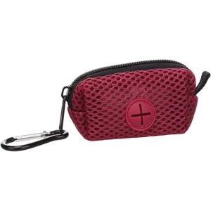 Flamingo POOP BAG HOLDER MISHA BURGUNDY + 1 ROLL 9x4x4,5CM Flamingo POOP BAG HOLDER MISHA BURGUNDY + 1 ROLL 9x4x4,5CM